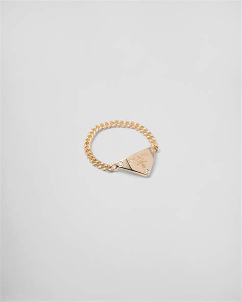 prada chain ring|Prada chain nylon.